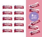 10 + 5 zestaw batonów z kolagenem - migdał + malina